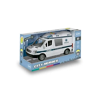 Immagine di Tachan Furgone di Polizia, Scala 1:16 (Cpa Toy Group Trading S.L. 746T00461)