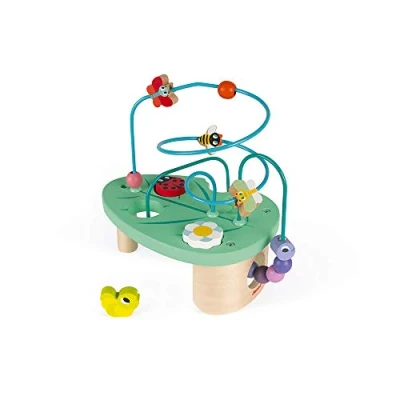 Immagine di Janod Caterpillar and Co Looping Wooden Early Learning Toy Educational Game Fine Motor Skills 12 Months J08253
