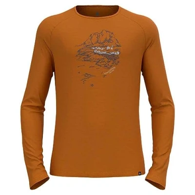 Immagine di Odlo Uomo Maglia a maniche lunghe ASCENT MERINO 200 DAWN TRACKS