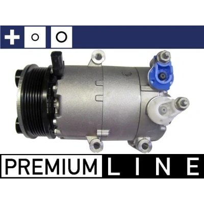 Immagine di MAHLE ORIGINAL ACP 1333 000P Compressore Aria Condizionata 7VS16ic 12V PAG 46 YF R1234yf, R134a con anello tenuta senza vite spurgo olio
