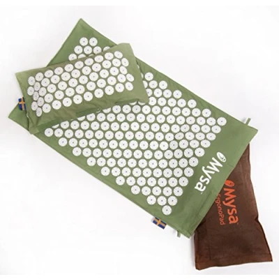 Immagine di ERGONO MYSA DUO: Tappetino e Cuscino Agopressione + Correttore Ergonomico Scaldabile N1 MEDRANK Efficacia/comfort per Cifosi +Cintola / Corpetto Posturale +TUTORIAL! DISP MED DETRAIBILE!