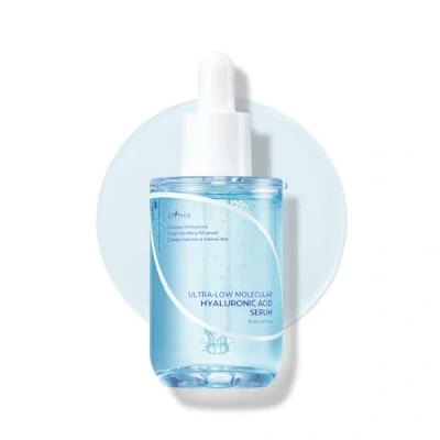 Immagine di ISNTREE Ultra low Molecular Hyaluronic acid serum 50ml, 1.69 fl.oz Quick absorbing Deeply hydrates and smoothens the skin