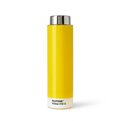 Immagine di Copenhagen design Pantone Drinking Bottiglia d&#039;Acqua, 500 ml, Giallo (Yellow), One Size