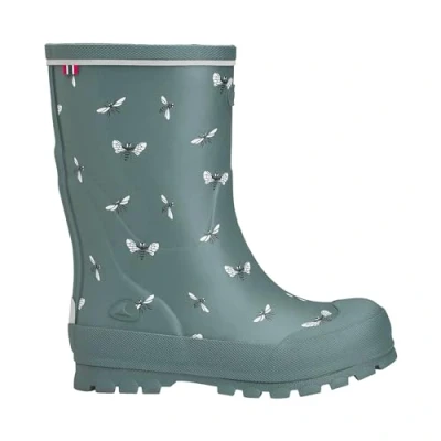 Immagine di Viking Jo​l​l​y​ Pr​i​n​t​, Stivali di Gomma Unisex Bambini e ragazzi, Blu (Bluegreen/White), 21 EU