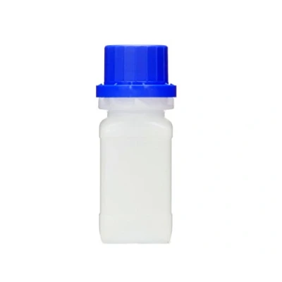 Immagine di flacone a collo largo con tappo vite, per sostanze chimiche, coperchio, contenitore da laboratorio, cucina o hobby vari, trasparente, 50 ml