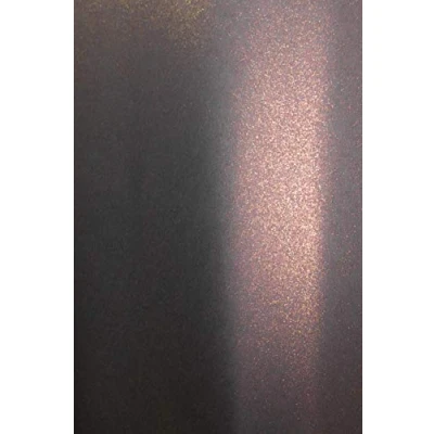 Immagine di Netuno 100x carta perlata nero rame formato A4 210x 297 mm 120g Aster Metallic Black Cooper nera perlescente colorata elegante per lavoretti fai da te decorazione