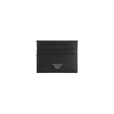 Immagine di Emporio Armani Holder Unisex Portafoglio, Taglia: One Size, Black