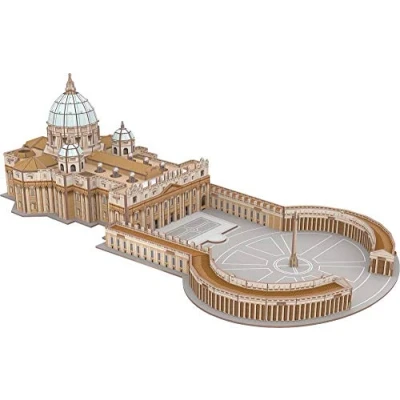 Immagine di Revell 208 3D Puzzle Basilica di San Pietro, Multicolore