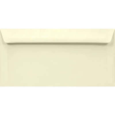 Immagine di Netuno 100 buste da lettere lunghe avorio DL 110x 220 mm 100g Lessebo Smooth Ivory lettera ecologiche americane per inviti partecipazioni biglietti matrimonio compleanno battesimo
