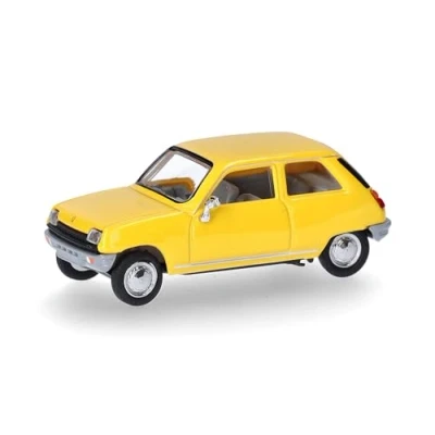 Immagine di herpa modello di auto Modellauto Renault R5, in scala 1:87, pezzo da collezione, tedesco, statuetta plastica, Colore: giallo