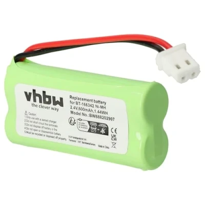 Immagine di vhbw batteria compatibile con Telekom T Sinus A602 Touch telefono fisso cordless (600mAh, 2,4V, NiMH)