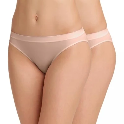 Immagine di Unno Dim Basic Sin Costuras Pack X2 Basic, Mutande, Donna, Beige (New Skin/New Skin 3UY), S/M