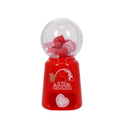 Immagine di Legami Mini Distributore Gomme per Cancellare, Love Dispenser, 15 Gomme, Gomma a forma Cuore, Dimensioni 9 x 22 0.5 cm