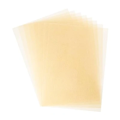 Immagine di Plastica termoretraibile metallizzata Sizzix Surfacez, A4, oro, 10 fogli