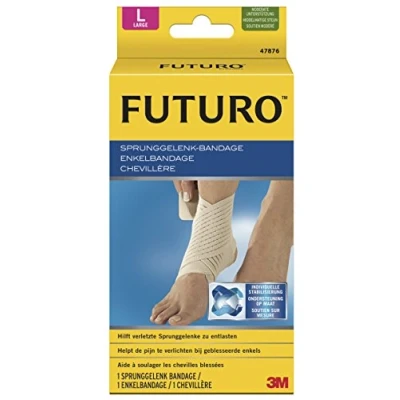 Immagine di Fasciatura FUTURO FUT47876 classico alla caviglia, da indossare su entrambi i lati, Taglia L, 23.0 a 25.5 cm