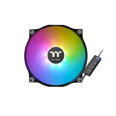 Immagine di Thermaltake Pure 20 ARGB Sync Ventola per PC case Nero, RGB (L x A P) 200 30 mm incl. Illuminazione LED
