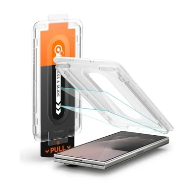 Immagine di Spigen Glas.tR EZ Fit Pro Vetro Temperato compatibile con Samsung Galaxy Z Fold7, 2 Pezzi, Cristallino, Durezza 9H Pellicola prottetiva