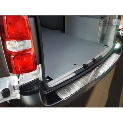 Immagine di Avisa 2/35994 protezione in acciaio inox paraurti posteriore, JUMPY e PEUT EXPERT 2016 di &#039;Ribs&#039;, Argento