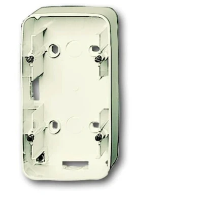 Immagine di Busch Jaeger, Programma di commutazione degli accessori, Alloggiamento con piastra base a 2 pieghe 1702 212 Duro 2000 SI bianco (1799 0 0337)