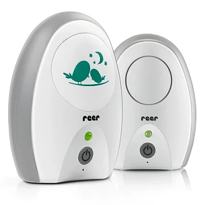Immagine di reer Baby monitor digitale 50040 neo — 100% a prova di bug, basse radiazioni, portata 250 m, 1 pezzo (confezione da 1)