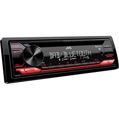 Immagine di JVC KD DB622BT Autoradio 1 DIN Made for iPod/iPhone, Android 12 MP3, WMA, WAV, FLAC, CD