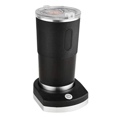Immagine di Team Kalorik TKG TMUG 1000 Tazza termica elettrica e bollitore da viaggio, temperatura regolabile, senza fili, 380 ml, impugnatura in silicone, 600 W, nero, B G