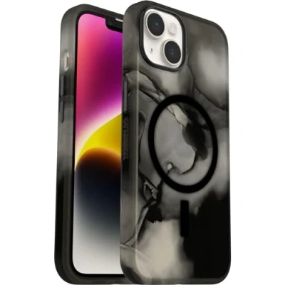 Immagine di OtterBox cover per iPhone 14 Slim &amp; Sturdy con MagSafe, resistente a shock e cadute; ultrasottile, protettiva, leggera, testata norme anti caduta MIL STD 810G, Argent