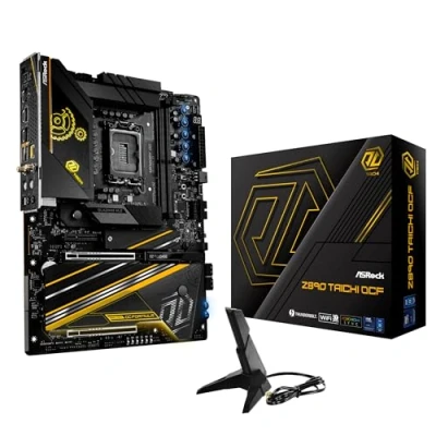 Immagine di ASRock Z890 TAICHI OCF Mainboard Attacco (PC) #####Intel® 1851 Fattore di forma (dettagli) ATX Chipset della scheda madre Intel®