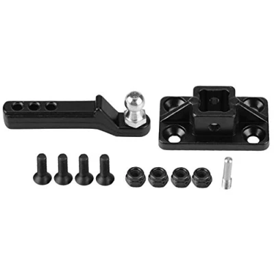 Immagine di Dilwe Gancio di Traino per Auto RC Metallo Telecomando 4 Axial Scx10 D90 Crawler Cars rimorchio Parti del Modello
