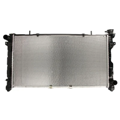 Immagine di NRF EASY FIT 53734 Radiatore motore Alluminio 770 405 32 con bussola in gomma Alette di raffreddamento saldate CHRYSLER: VOYAGER 4