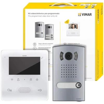 Immagine di KIT VIDEOCITOFONO ELVOX 7558/E DUE FILI MONOFAMILIARE CON MONITOR TIPO TAB VV