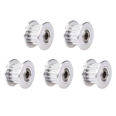 Immagine di Winsinn 2 GT GT2 alluminio cinghia dentata puleggia 16 denti 3 mm foro per stampante 3D 6 larghezza (confezione da pezzi)