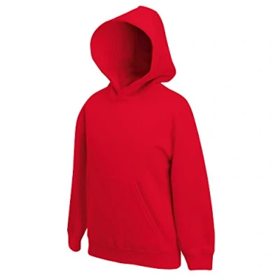 Immagine di Fruit Of The Loom SS106B Cappuccio Bambino, Rosso (Red), 9 11 anni (Taglia Produttore: 32)