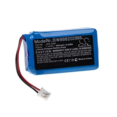 Immagine di vhbw batteria sostituisce Chuango UPS A890 per sistema d&#039;allarme (600mAh, 7,4V, Li Poly)