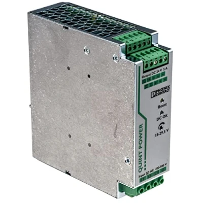 Immagine di Phoenix Contact QUINT PS/3AC/24DC/5 Alimentatore per guida DIN 24 V/DC 5 A 120 W Num. uscite:1 x Contenuto 1 pz.