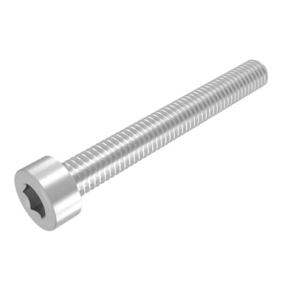 Immagine di SECCARO Vite cilindrica M10 x 80 mm, in acciaio inox V2A VA A2, DIN 912/ISO 4762, filettatura totale, 20 pezzi