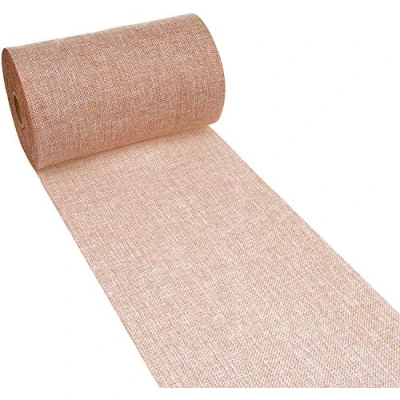 Immagine di DEKO AS Shabby Chic Runner da Tavolo, in Poliestere inodore, Rame, 20 cm x 5 m,