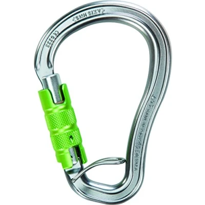 Immagine di Climbing Technology Axis HMS TGL Moschettone con Ghiera Triplex + Leva, Grigio