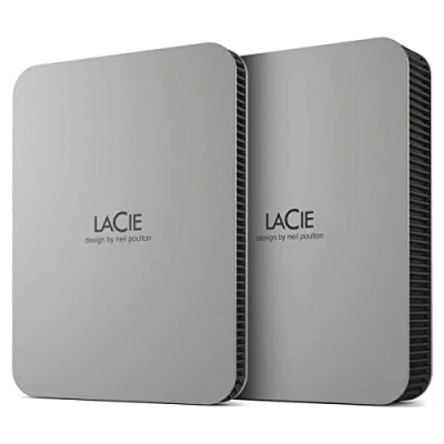 Immagine di LaCie Mobile Drive 4000 GB Hard Disk esterno da 2,5 USB C® 3.2 (Gen 1) Argento STLP4000400