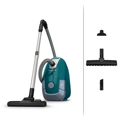 Immagine di Rowenta RO3143 Aspirapolvere a Traino con Sacco Power XXL, Potenza 900W, Capacità 4.5L Sistema di Filtraggio 3 Livelli, Pulizia Ampio Raggio Azione e Tecnologia Avanzata