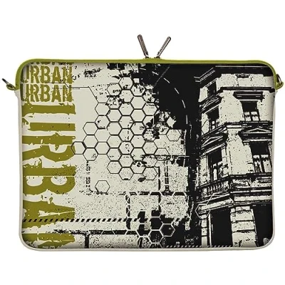 Immagine di Digittrade LS152 15 Urban Notebook Sleeve Laptop neopren case custodia portatile borsa involucro protettivo 39,6cm (15,4 15,6 pollice) grigio