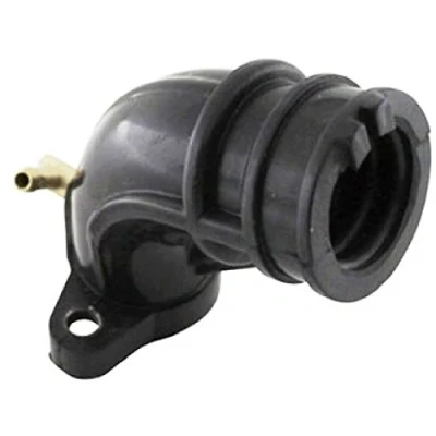 Immagine di One by Camamoto collettore aspirazione/carburatore Compatibile con (cod 77140626 50cc. Zip/Liberty RST 4 Tempi/Vespa et4 Anno 2004 2005 r.o. 845946)