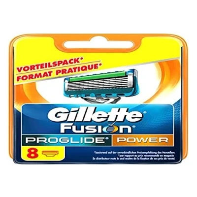 Immagine di Gillette Fusion Proglide Power 8 Pack Razor Blades Lame 100% ORIGINAL