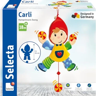 Immagine di Selecta Carli, Hampelmann, 27 cm, Multicolore, 60008