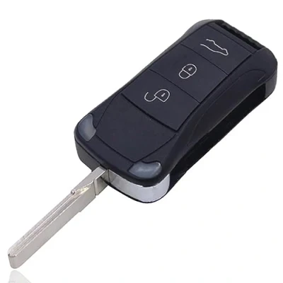Immagine di Heart Horse Custodia per telecomando con a 2 pulsanti compatibile Peugeot 107 207 307 307S 308 407 607 Citroen C2 C3 C4 C5 C6 C8 CE0523 (senza scanalatura senza supporto batteria)