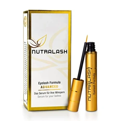 Immagine di Nutralash ADVANCED Formula Ciglia Siero per Lunghe in Sole 4 6 Settimane I Eyelash Serum la Crescita e l&#039;Allungamento delle Prodotto Germania 3ml