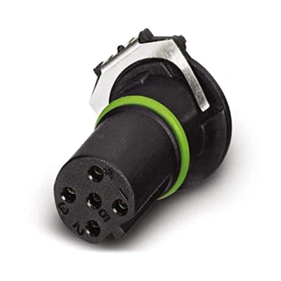Immagine di Phoenix Contact 1551435 Connettore da pannello per sensore o attuatore M12 Presa Numero di poli: 5 60 pz.