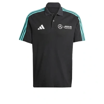 Immagine di adidas Performance AMG Petronas Formula ONE TEAM DNA Polo Black white, Uomo, Taglia: XL, white