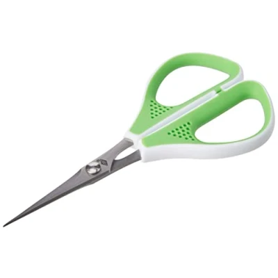 Immagine di WEDO 975411 Forbici Silhouette Comfortline 11, 4 cm, acciaio inox speciale, impugnatura morbida, verde mela/bianco