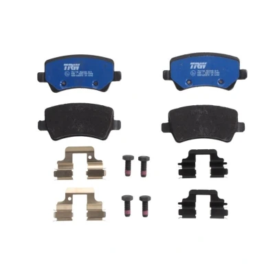 Immagine di TRW GDB1685BTE Kit pastiglie freno Non predisposto per contatto segnalazione usura con bulloni pinza accessori VOLVO: V60 I